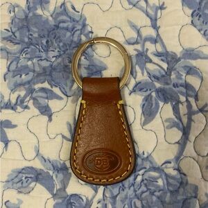 Dooney & Bourke Brown Leather Key Holder